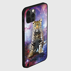 Чехол для iPhone 12 Pro Max Space leopard, цвет: 3D-черный — фото 2