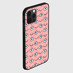 Чехол для iPhone 12 Pro Max Множественный взгляд, цвет: 3D-черный — фото 2