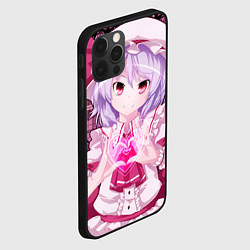 Чехол для iPhone 12 Pro Max Touhou Project Remilia Scarlet i love u, цвет: 3D-черный — фото 2