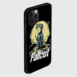 Чехол для iPhone 12 Pro Max Fallout boy, цвет: 3D-черный — фото 2