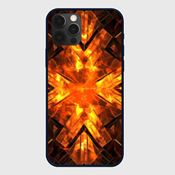 Чехол iPhone 12 Pro Max Огненная геометрия