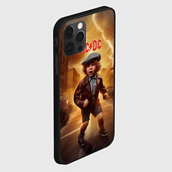 Чехол для iPhone 12 Pro Max ACDC boy, цвет: 3D-черный — фото 2