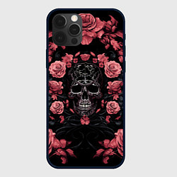 Чехол iPhone 12 Pro Max И череп и розы