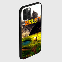 Чехол для iPhone 12 Pro Max Rust poster game, цвет: 3D-черный — фото 2