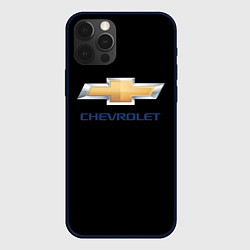 Чехол для iPhone 12 Pro Max Chevrolet sport auto, цвет: 3D-черный
