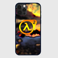 Чехол для iPhone 12 Pro Max Half-life maps, цвет: 3D-черный