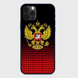 Чехол для iPhone 12 Pro Max Русский мир, цвет: 3D-черный