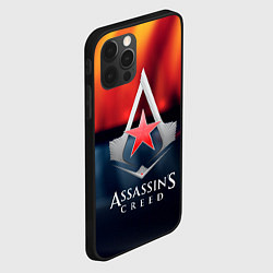 Чехол для iPhone 12 Pro Max Assassins Creed ussr, цвет: 3D-черный — фото 2