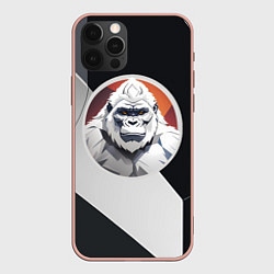 Чехол iPhone 12 Pro Max Белая горилла