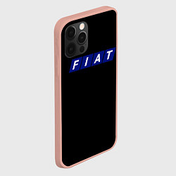 Чехол для iPhone 12 Pro Max Fiat sport auto, цвет: 3D-светло-розовый — фото 2