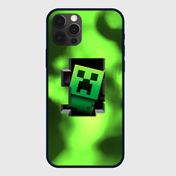 Чехол iPhone 12 Pro Max Creeper acid