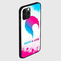 Чехол для iPhone 12 Pro Max Date A Live neon gradient style, цвет: 3D-черный — фото 2