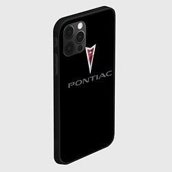 Чехол для iPhone 12 Pro Max Pontiac auto, цвет: 3D-черный — фото 2