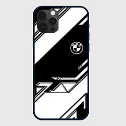 Чехол для iPhone 12 Pro Max Bmw sport geometry, цвет: 3D-черный