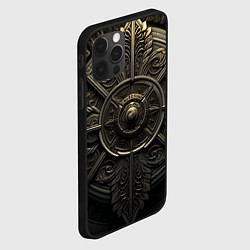 Чехол для iPhone 12 Pro Max Узор в скандинавском стиле, цвет: 3D-черный — фото 2