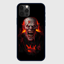 Чехол для iPhone 12 Pro Max Старый вампир, цвет: 3D-черный