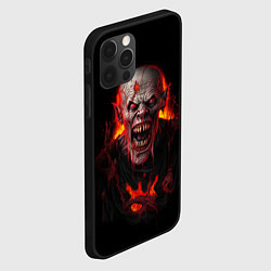 Чехол для iPhone 12 Pro Max Старый вампир, цвет: 3D-черный — фото 2