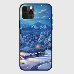 Чехол iPhone 12 Pro Max Предновогоняя ночь