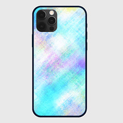 Чехол для iPhone 12 Pro Max Голографический перламутр, цвет: 3D-черный