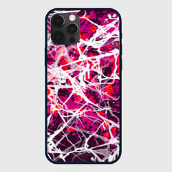Чехол iPhone 12 Pro Max Абстракция - черная вдова