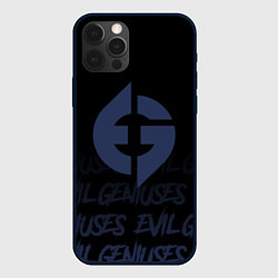 Чехол iPhone 12 Pro Max Evil geniuses style