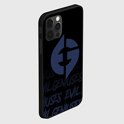 Чехол для iPhone 12 Pro Max Evil geniuses style, цвет: 3D-черный — фото 2