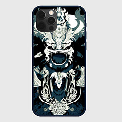 Чехол iPhone 12 Pro Max Король драконов с узорами