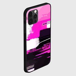 Чехол для iPhone 12 Pro Max Black pink - girl-group - South Korea, цвет: 3D-черный — фото 2