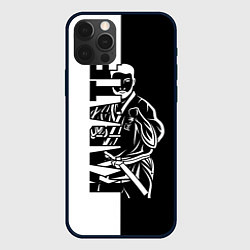 Чехол для iPhone 12 Pro Max Karate, цвет: 3D-черный