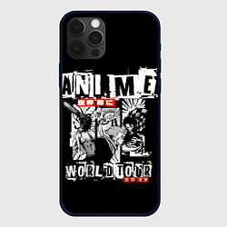 Чехол для iPhone 12 Pro Max Трио аниме сененов, цвет: 3D-черный