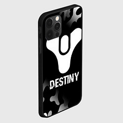 Чехол для iPhone 12 Pro Max Destiny glitch на темном фоне, цвет: 3D-черный — фото 2