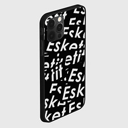 Чехол для iPhone 12 Pro Max Esskeetit rap, цвет: 3D-черный — фото 2