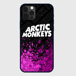 Чехол iPhone 12 Pro Max Arctic Monkeys rock legends посередине