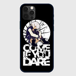 Чехол для iPhone 12 Pro Max If you dare anime girl, цвет: 3D-черный