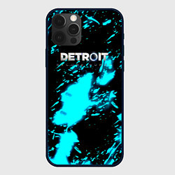 Чехол для iPhone 12 Pro Max Detroit become human кровь андроида, цвет: 3D-черный