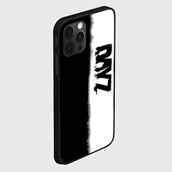 Чехол для iPhone 12 Pro Max Dayz черно белый ужас, цвет: 3D-черный — фото 2