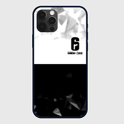 Чехол iPhone 12 Pro Max Rainbow Six black game colletcion