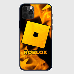 Чехол iPhone 12 Pro Max Roblox - gold gradient