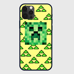 Чехол iPhone 12 Pro Max Minecraft creeper game