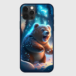 Чехол для iPhone 12 Pro Max Полярный мишка, цвет: 3D-черный