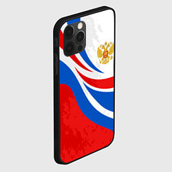 Чехол для iPhone 12 Pro Max Россия - спортивная униформа, цвет: 3D-черный — фото 2