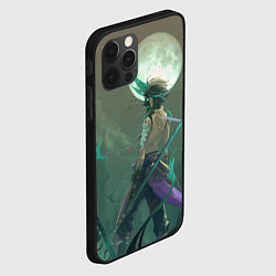 Чехол для iPhone 12 Pro Max Genshin Impact Сяо Xiao, цвет: 3D-черный — фото 2