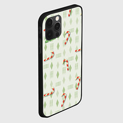 Чехол для iPhone 12 Pro Max Новогодняя сладость, цвет: 3D-черный — фото 2