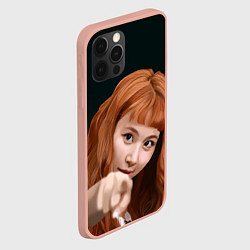 Чехол для iPhone 12 Pro Max Момо Твайс, цвет: 3D-светло-розовый — фото 2