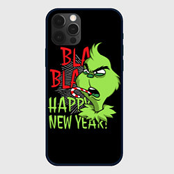 Чехол iPhone 12 Pro Max Grinch - happy New Year