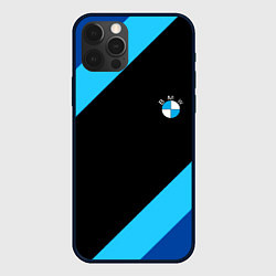 Чехол для iPhone 12 Pro Max BMW line, цвет: 3D-черный