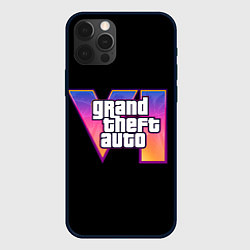 Чехол для iPhone 12 Pro Max Grand Theft Auto 6, цвет: 3D-черный