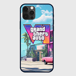 Чехол iPhone 12 Pro Max GTA 6 Vice city