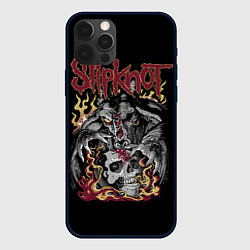 Чехол iPhone 12 Pro Max Slipknot - злодей