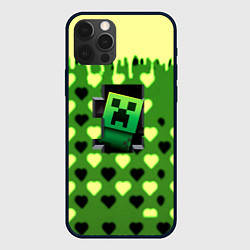 Чехол iPhone 12 Pro Max Minecraft love toxic